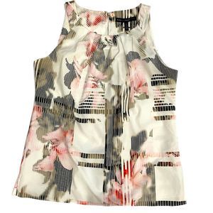 WHBM Dressy Print Tank